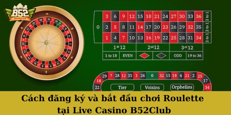 Cách chơi Roulette cơ bản cho người mới
